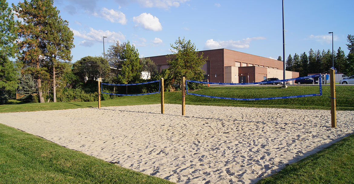 outdoor volleyball court, facility